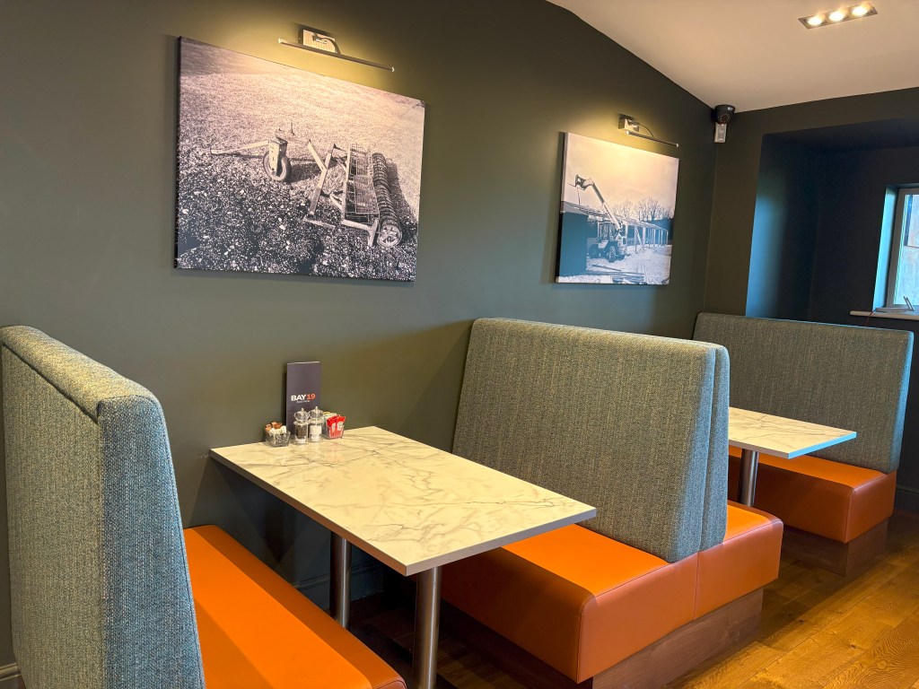 Snainton Golf Centre Bay19 Cafe Booth