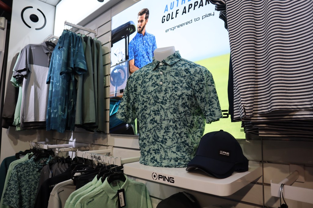 Snainton Golf Centre Golf Shop Ping Display